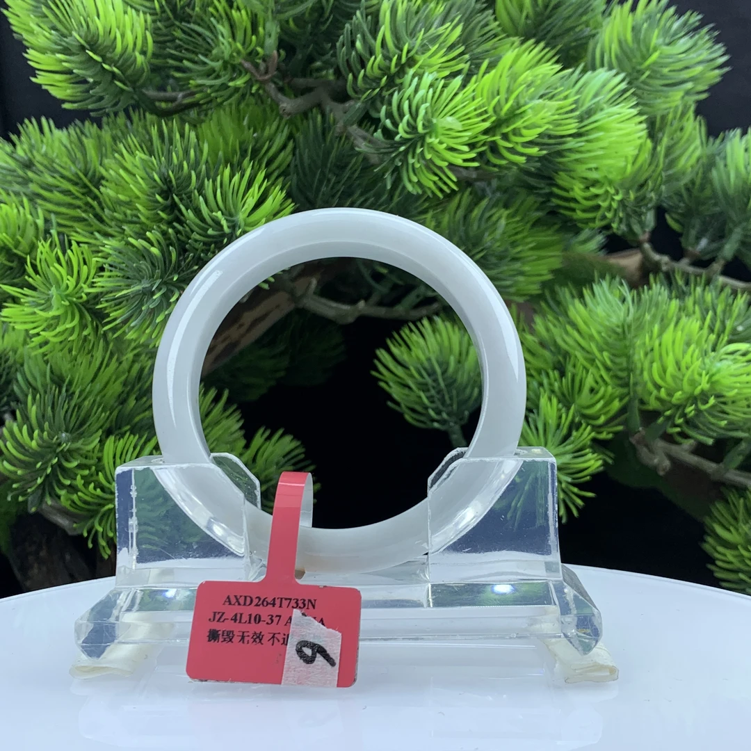 57.6【刀客砍价王】叨叨-天然缅甸A货翡翠手镯   J6