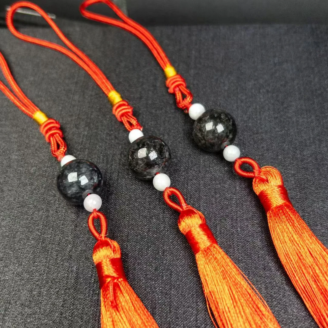 【刘思懿】天然A货翡翠编绳简约车挂包挂多样性发一件&PQY010