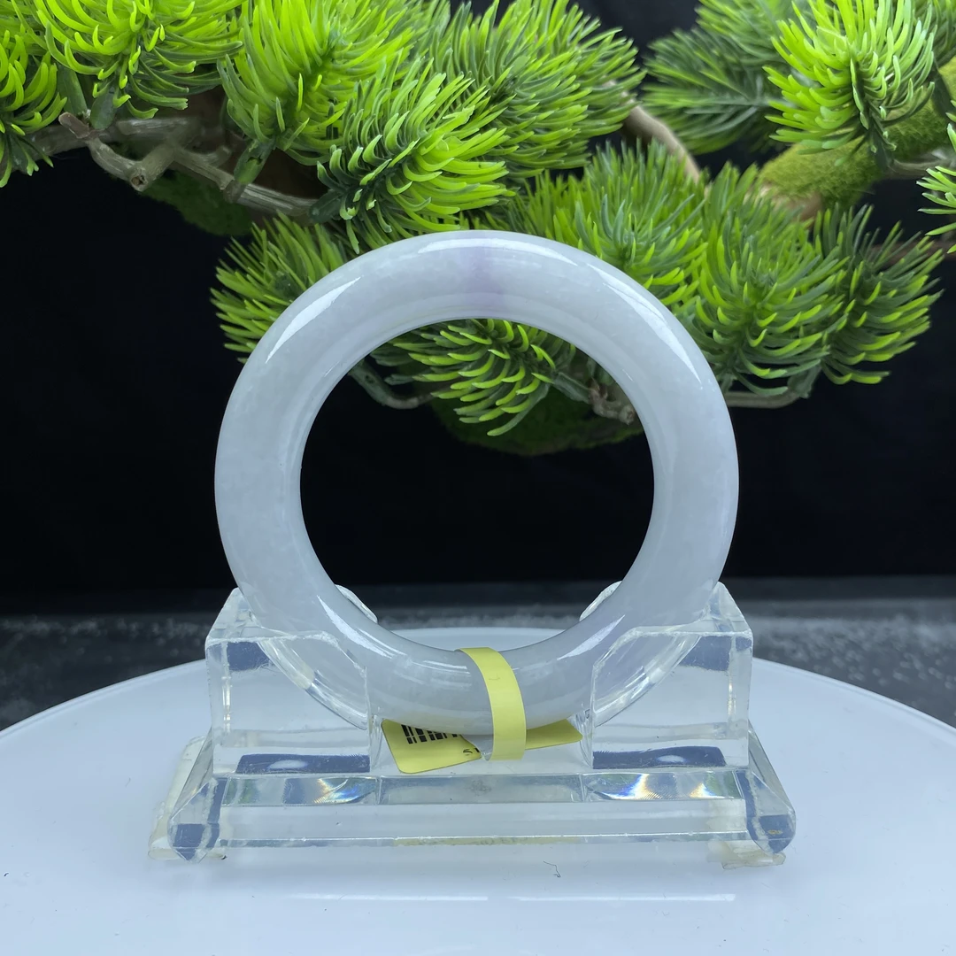 55.3【刀客砍价王】叨叨-天然缅甸A货翡翠手镯 M5