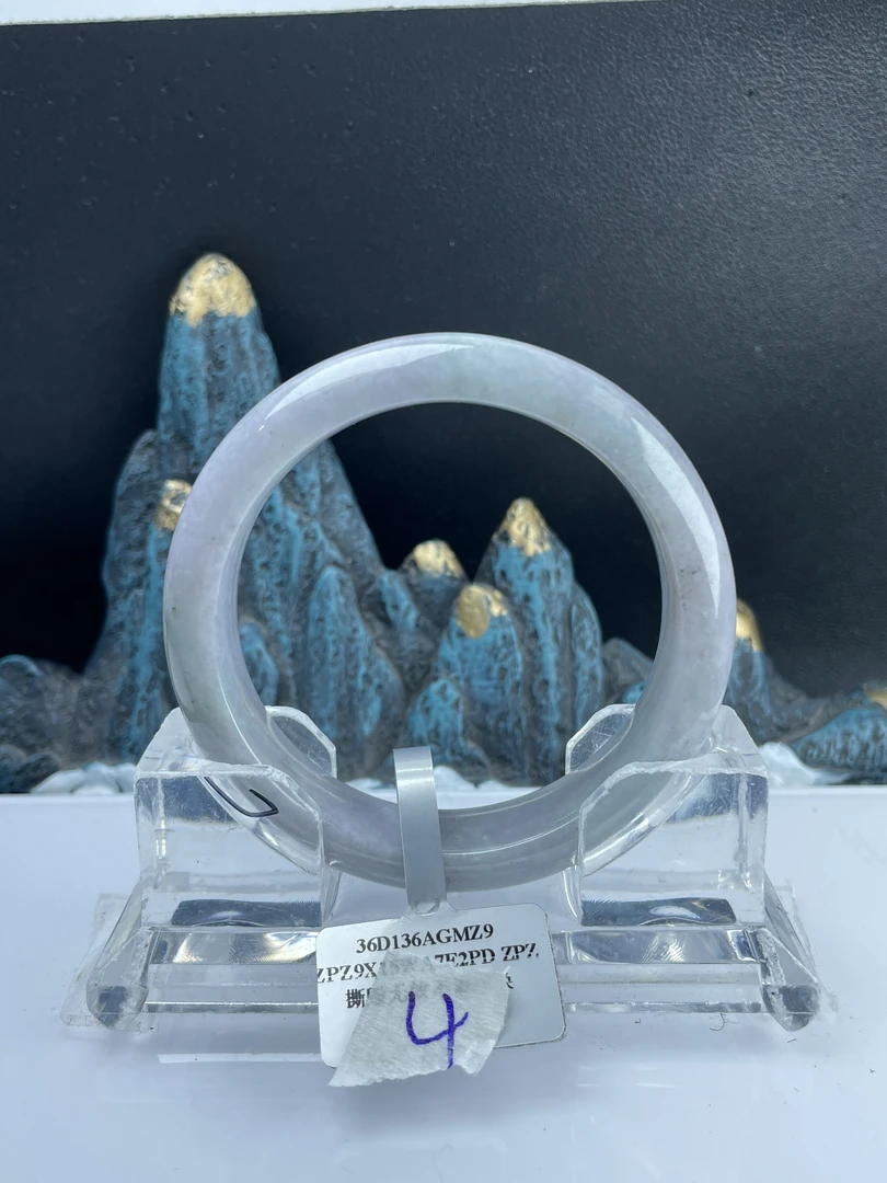 58.7【刀客砍价王】燕子-天然缅甸A货翡翠手镯(微瑕)F4