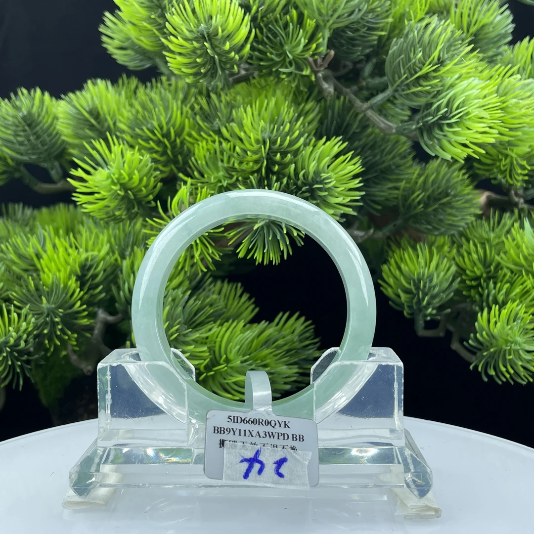 54【刀客砍价王】帅豪-天然缅甸A货翡翠手镯 O24