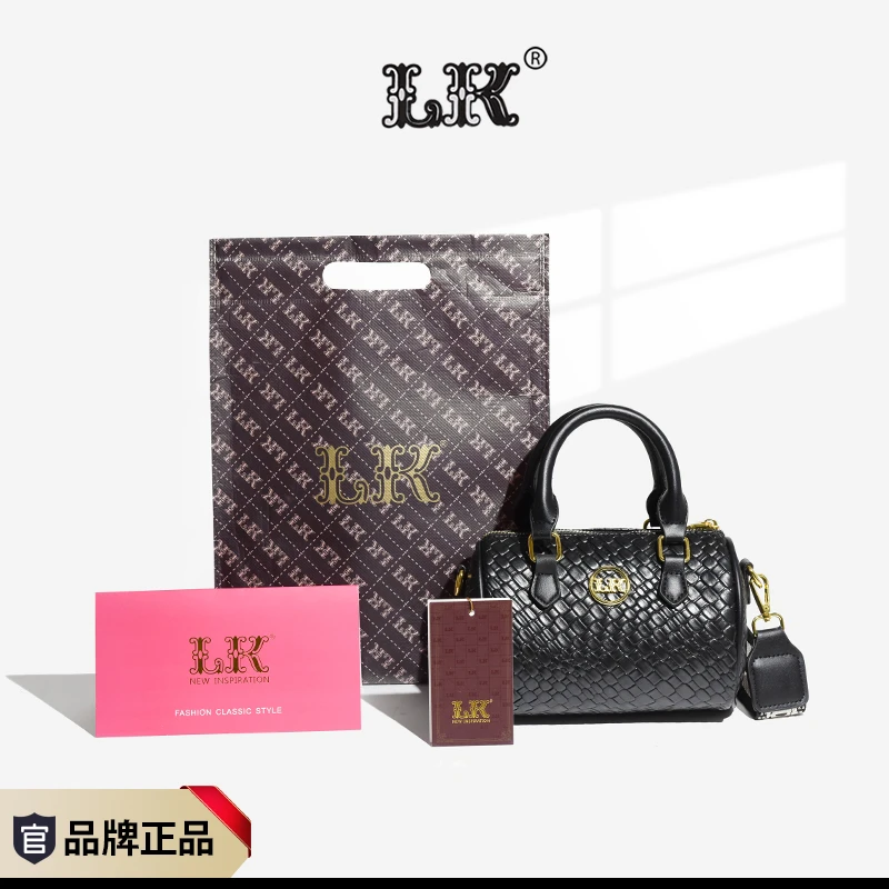 2024厂家福力款时尚女士单肩包包黑色经典斜跨包J-L-K-041盒子包