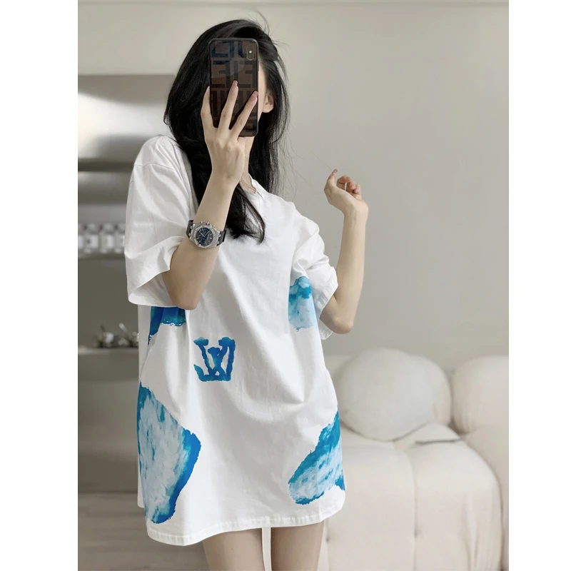 春夏季宽松法式小香泫雅风上衣心机设计感超火港风短袖t恤女ins潮