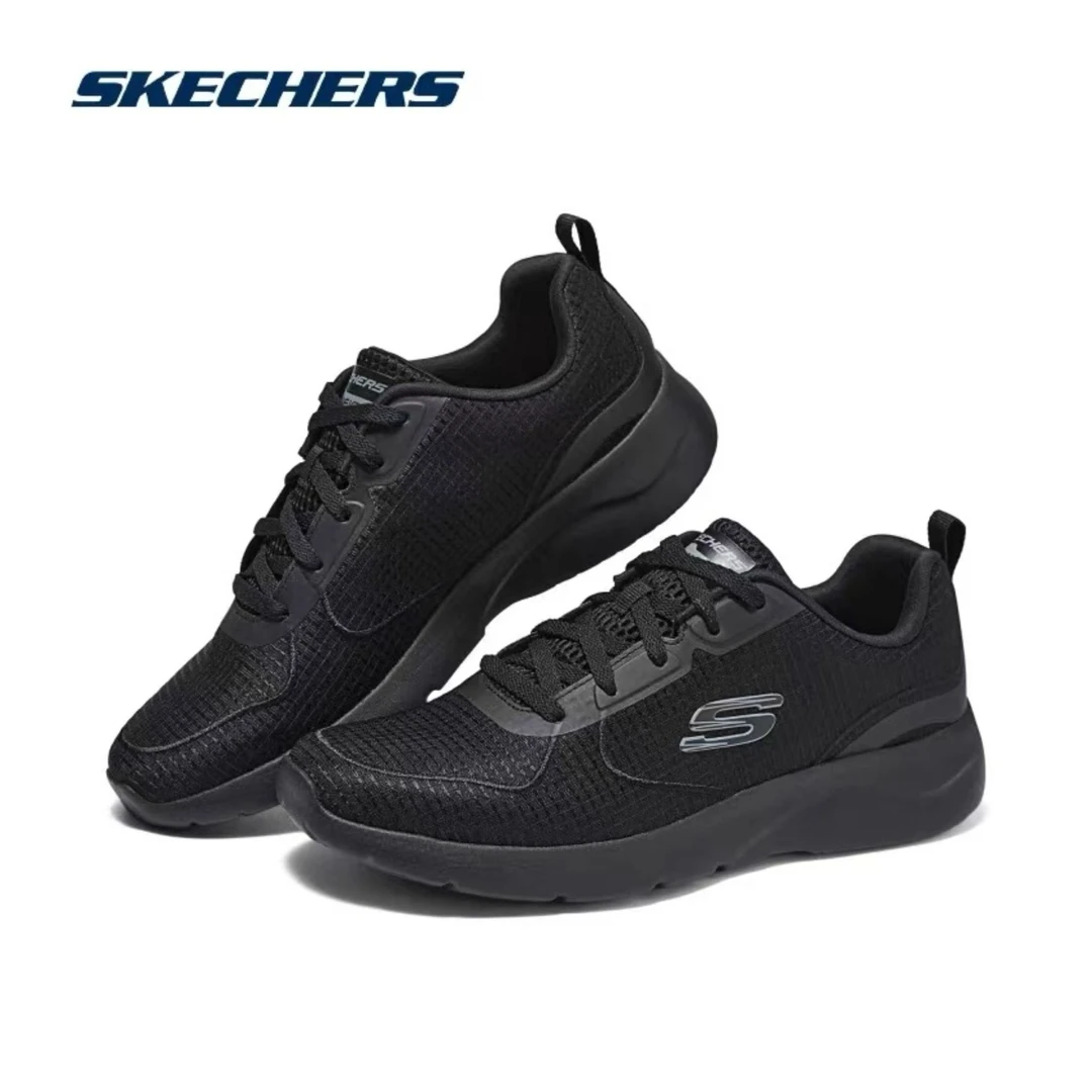 SKECHERS/斯凯奇男士休闲鞋男款舒适透气运动鞋232434/BBK