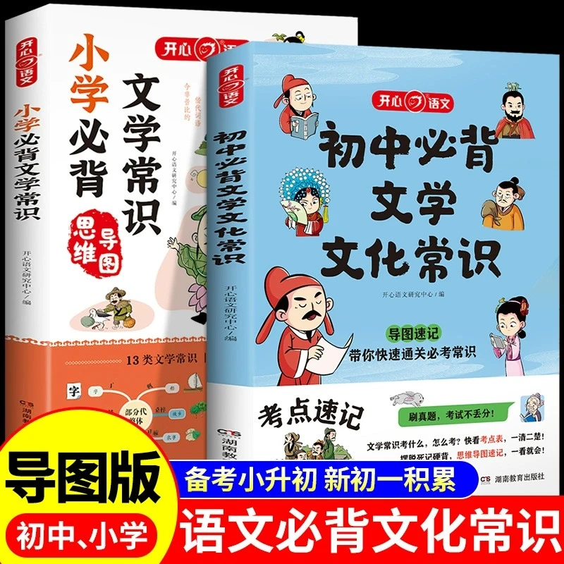 【龙图】小学初中必背文学文化常识中国古代历史现代常识积累大全
