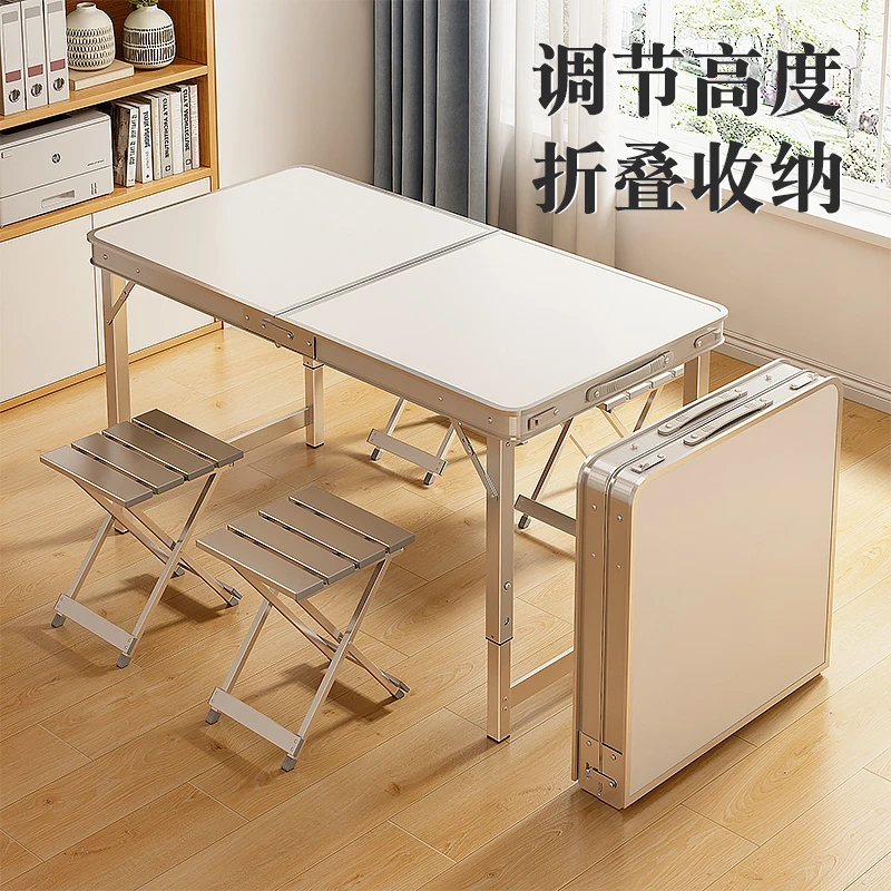 折叠桌子摆摊桌子折叠便携式手提地推桌夜市地摊桌子户外折叠桌椅