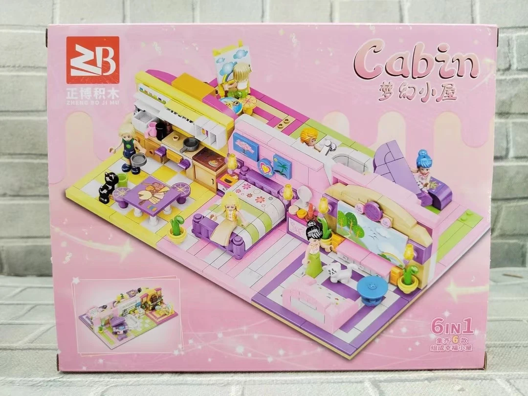 梦幻小屋6盒玩具