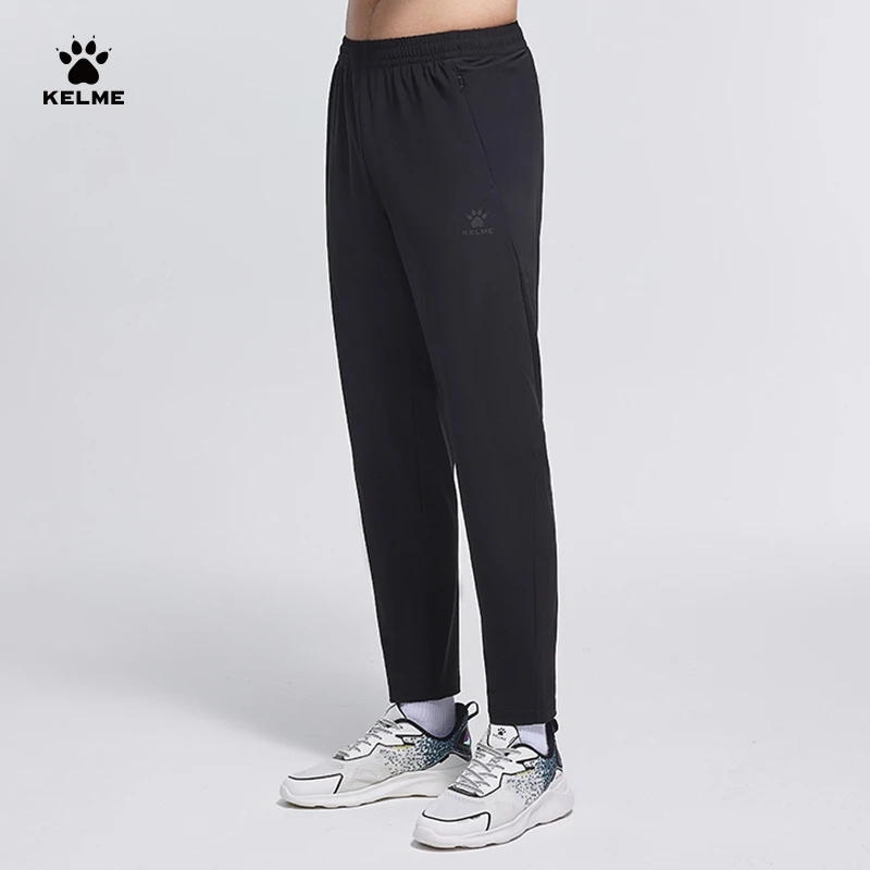 KELME卡尔美心选运动裤男收腿长裤夏新款弹力足球训练跑步休闲裤