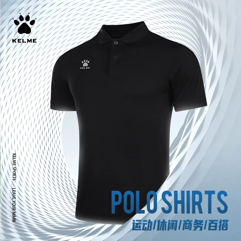 卡尔美【运动POLO衫】联名款运动商务t恤透气速干翻领【LIFESTYLE】