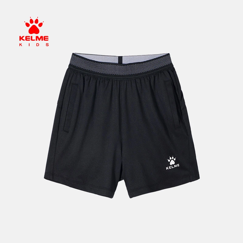 【LIFESTYLE】卡尔美五分裤短裤童装夏季新品男童足球休闲松紧腰QC