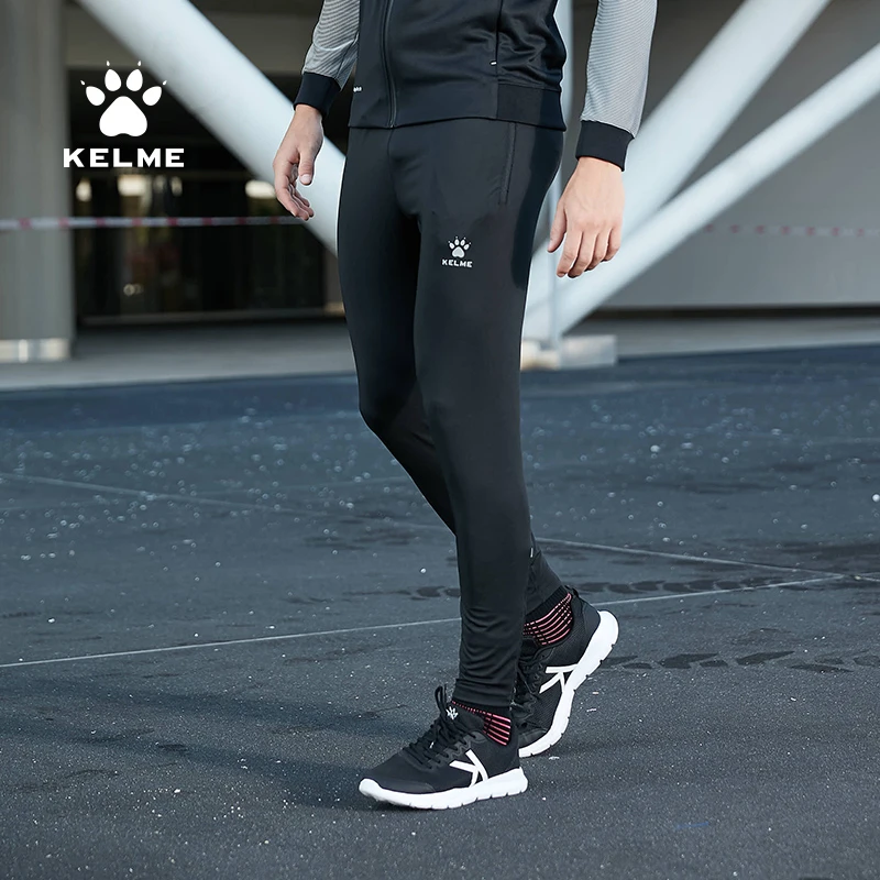 【裤脚带拉链】卡尔美足球训练收腿裤运动男针织运动长裤LIFESTYLE