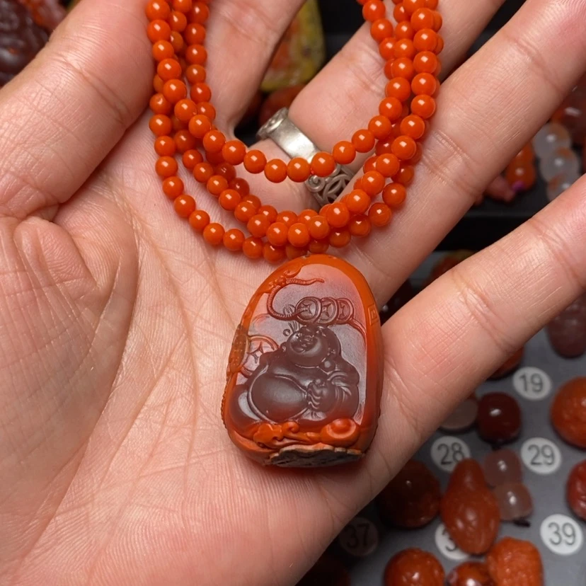 【闪购商品】南红玛瑙配饰未镶嵌仙**娜