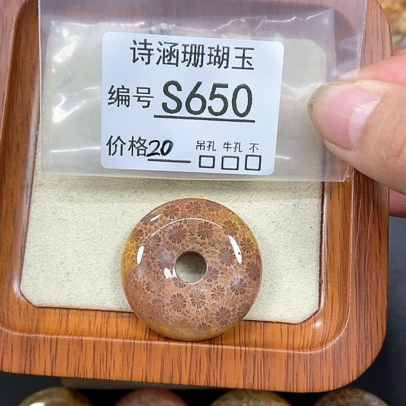 【闪购商品】硅化珊瑚（珊瑚玉）颈饰未镶嵌晨S650