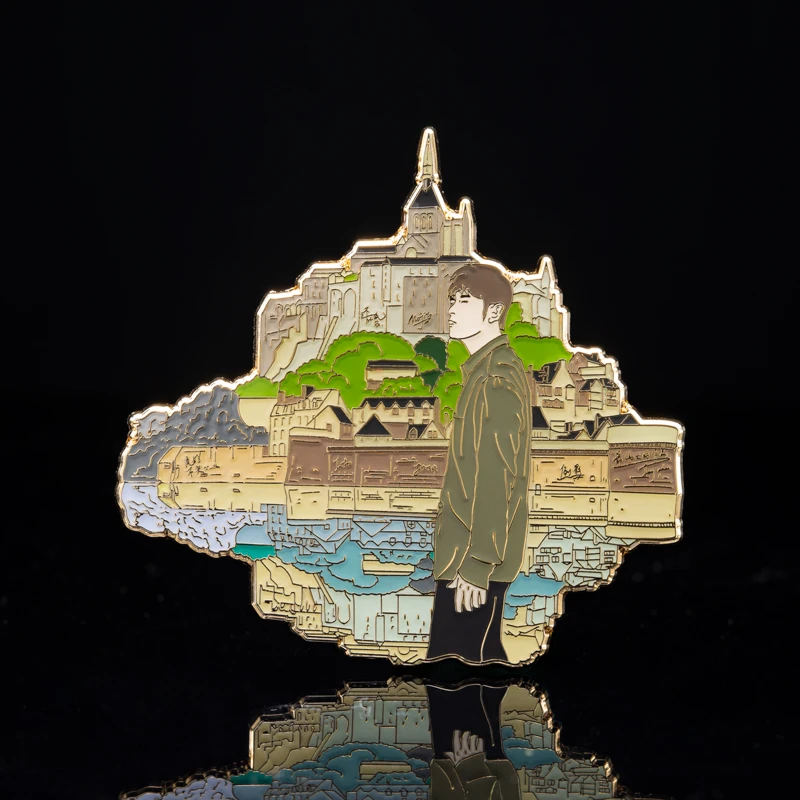 周杰伦周边新专辑最伟大的作品金属徽章同款演唱会摆件饰品