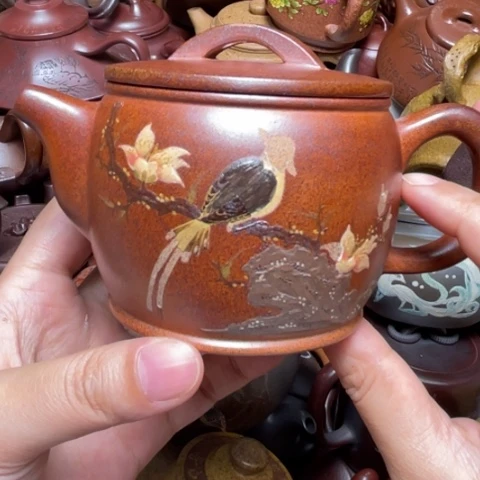 紫砂茶壶宜兴紫砂壶260c