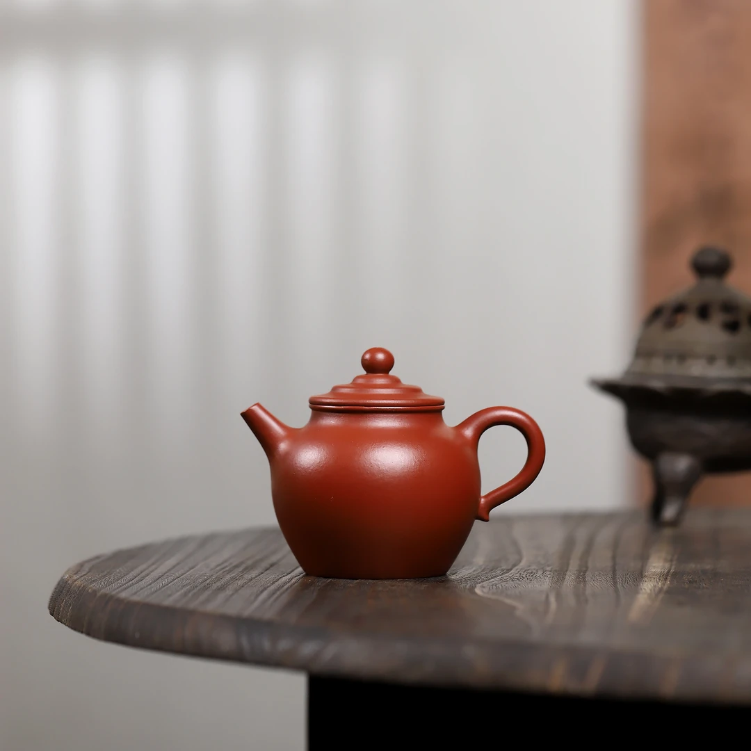 宏运紫砂紫砂宜兴全手工紫砂壶茶具大红袍步步高壶180c