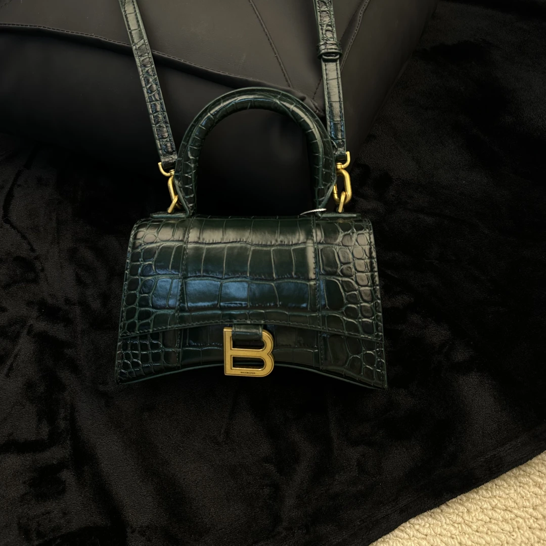 95新 Balenciaga/巴黎世家 【文子姐专属】W800/祖母绿S沙漏667765