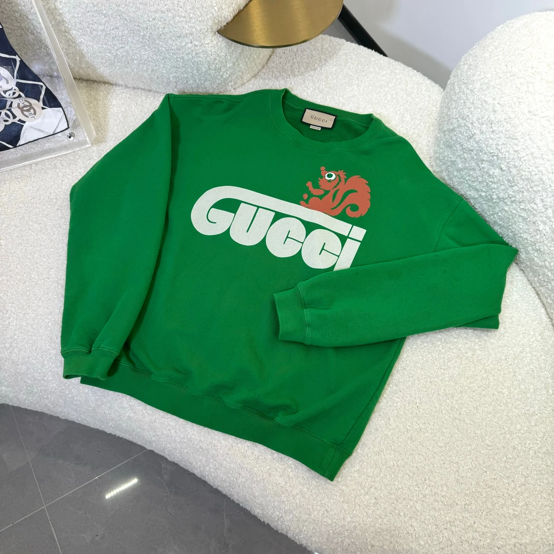 GUCCI/古驰gucci纯色臭鼬印花长袖卫衣/99新/M码/8348