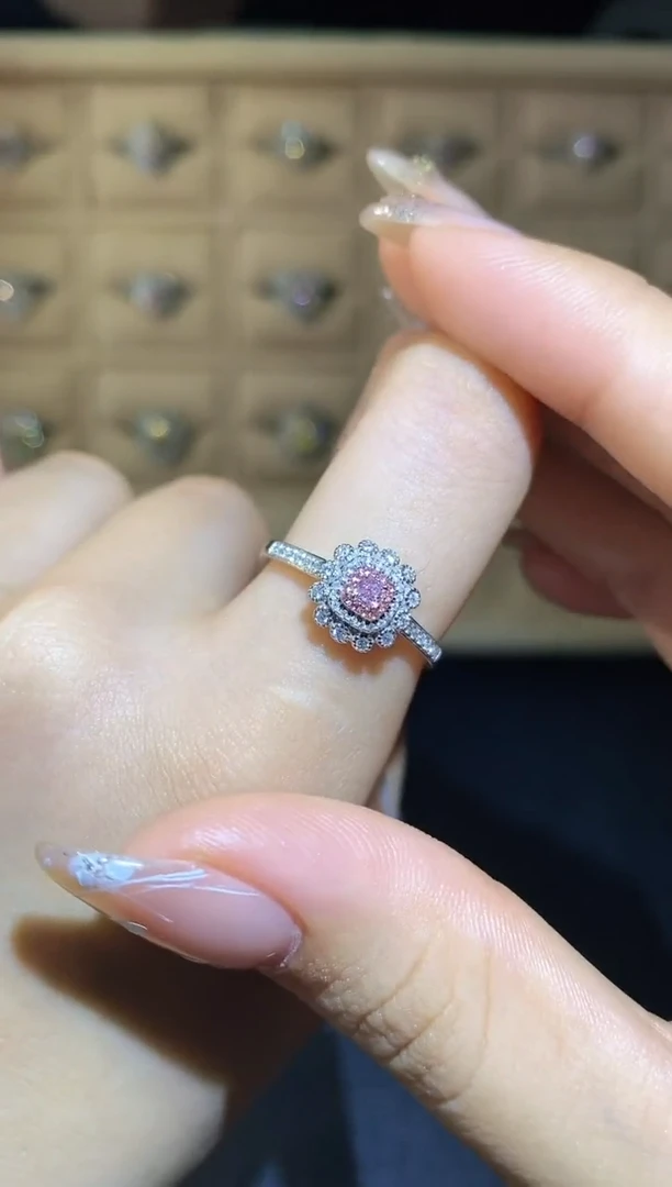 【闪购商品】钻石戒指/指环18K金镶嵌CYM  22