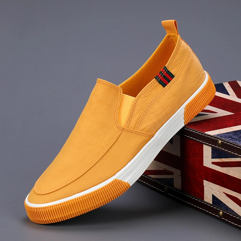 夏季百搭男士帆布鞋时尚透气休闲布鞋潮流低帮运动鞋老北京布鞋