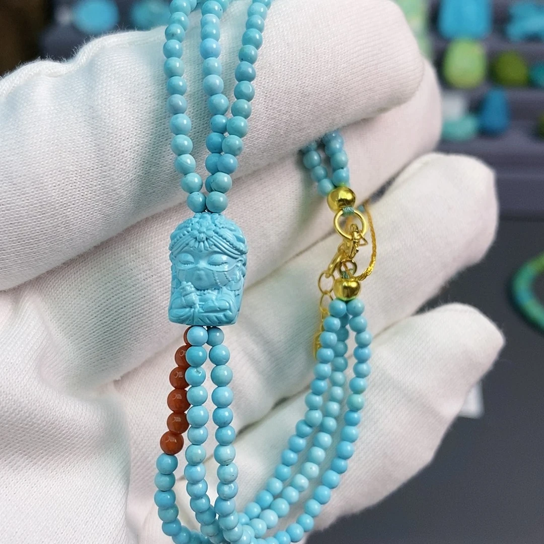 绿松石珠宝奇石未镶嵌