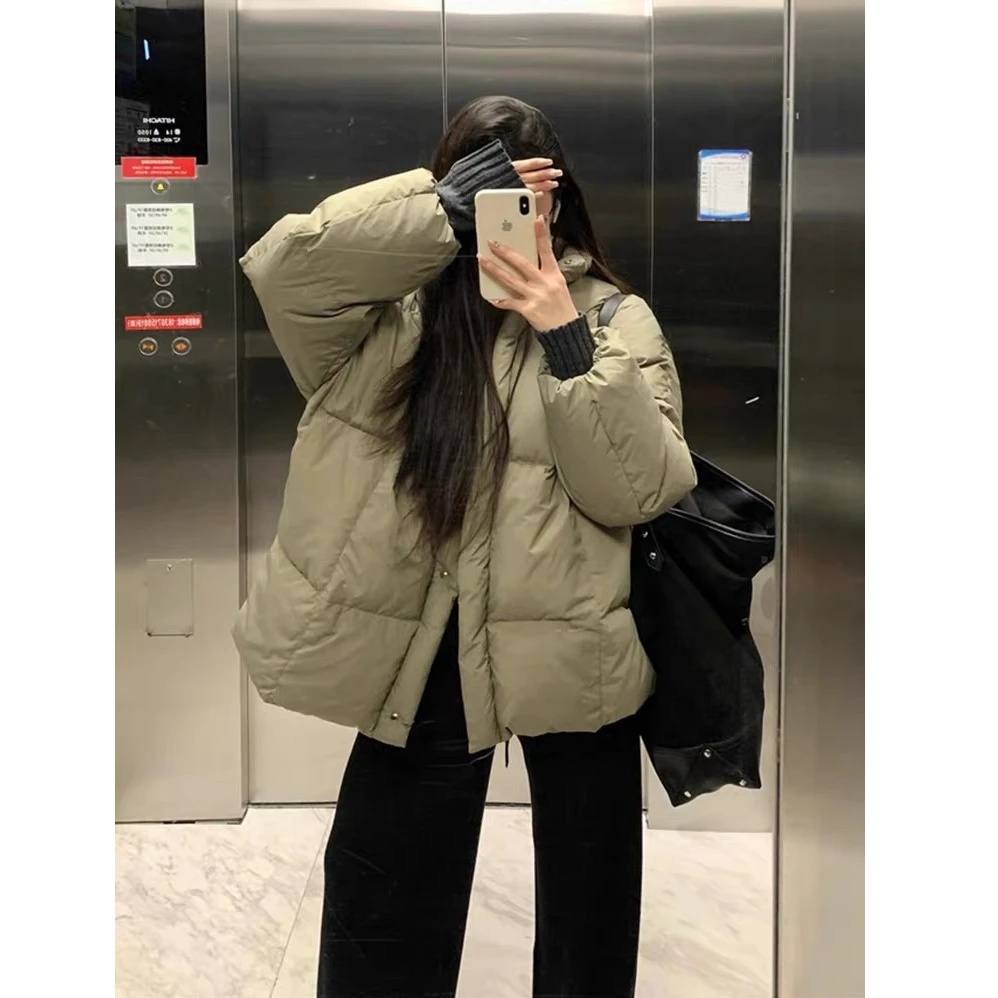 （现货）梦想服饰2024年秋冬季新款保暖潮流复古小众设计新款8096