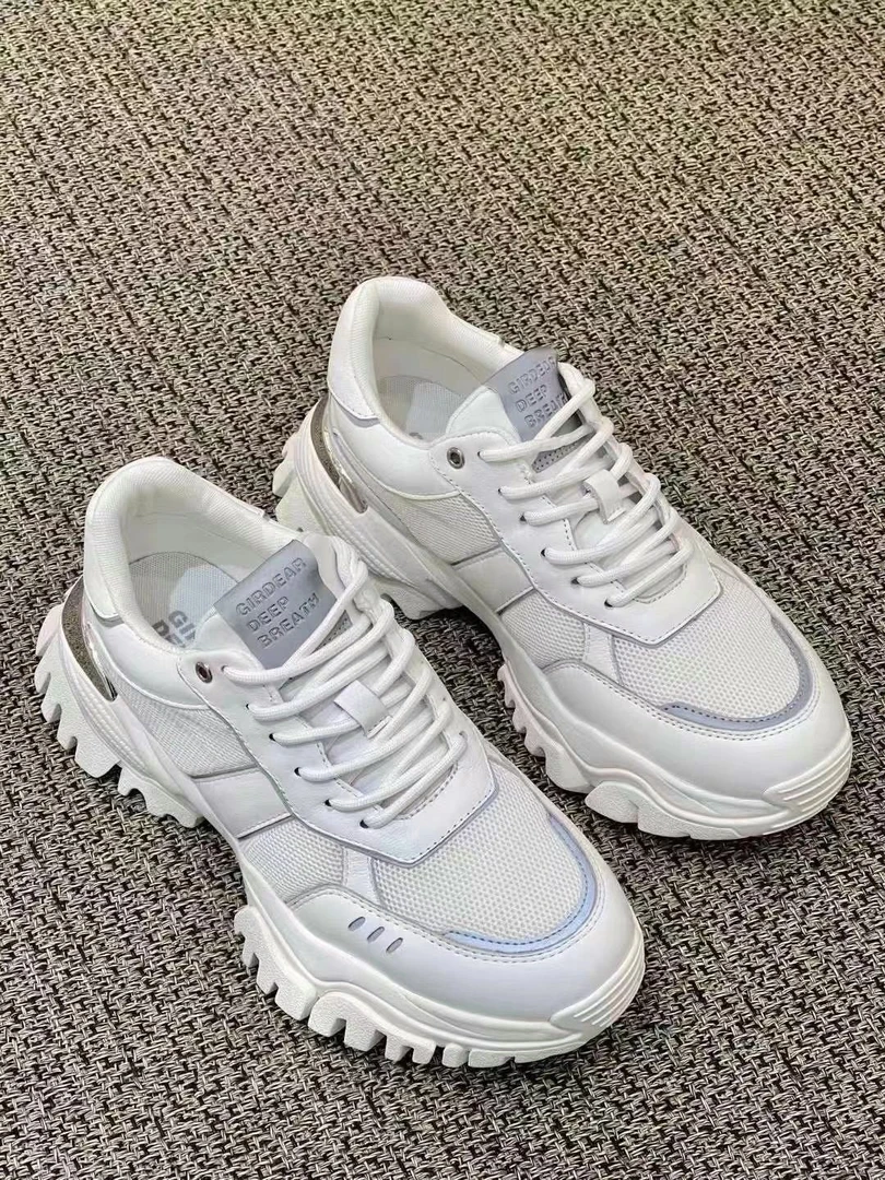 猫爪大底厚底老爹鞋