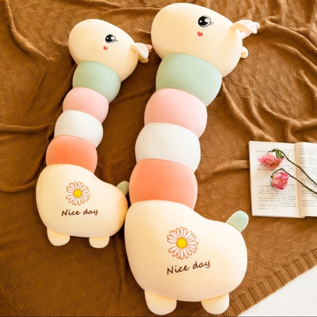 长颈鹿抱枕长条枕头可爱毛绒玩具公仔儿童节布娃超萌安抚陪睡女孩