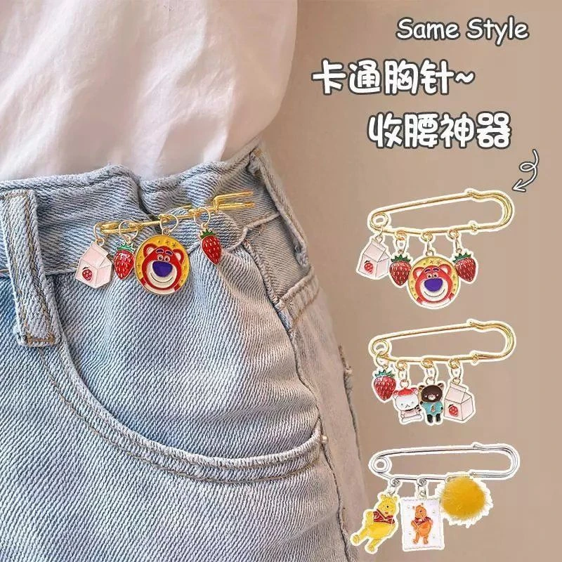 合金胸针 收腰别针腰围收紧裤腰改小固定衣服夏季防走光胸针配饰