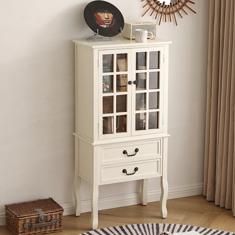 酒柜展示柜实木储物柜客厅收纳柜2024新款柜子餐边柜电视柜边柜