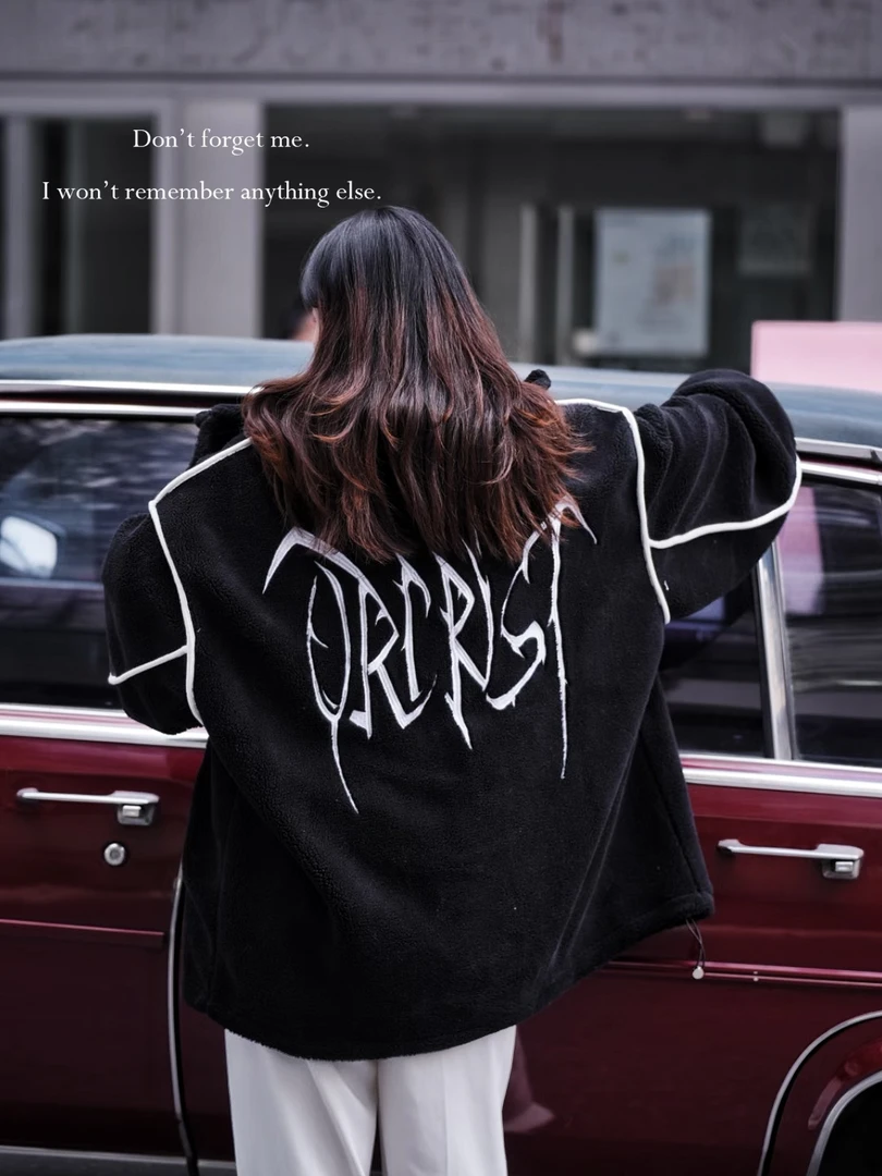 潮流冬季毛毛宽松棉衣保暖休闲外套情侣款