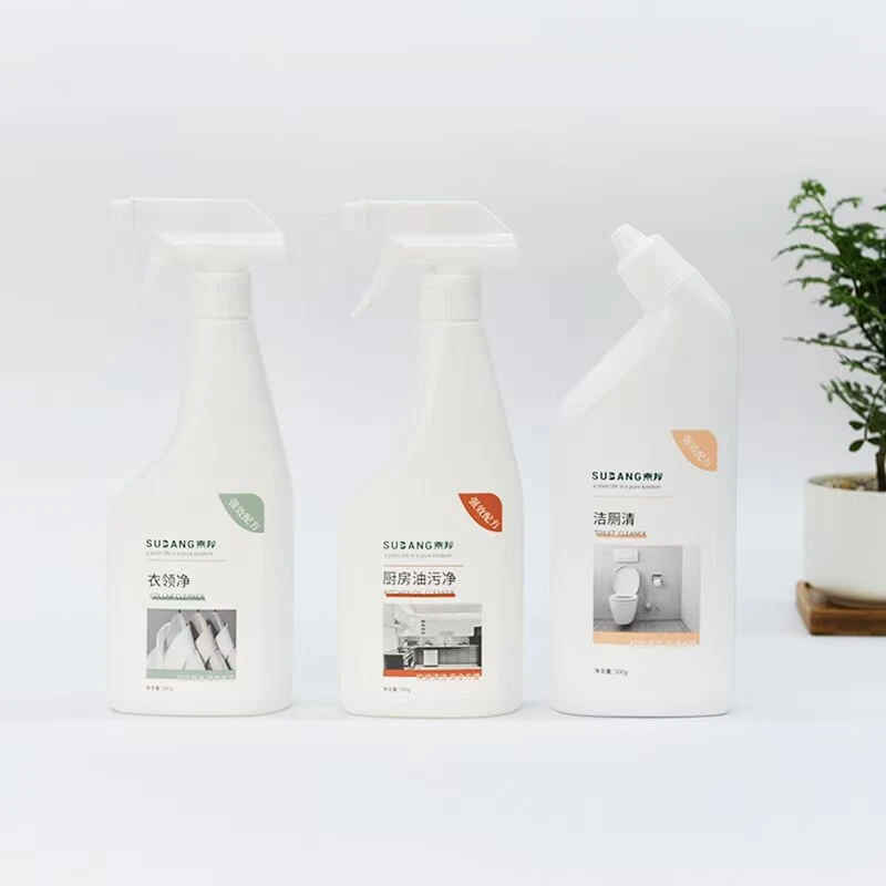 素邦清洁三件套 素邦厨房油污净1瓶＋素邦洁厕清1瓶＋ 素邦衣领净1瓶
