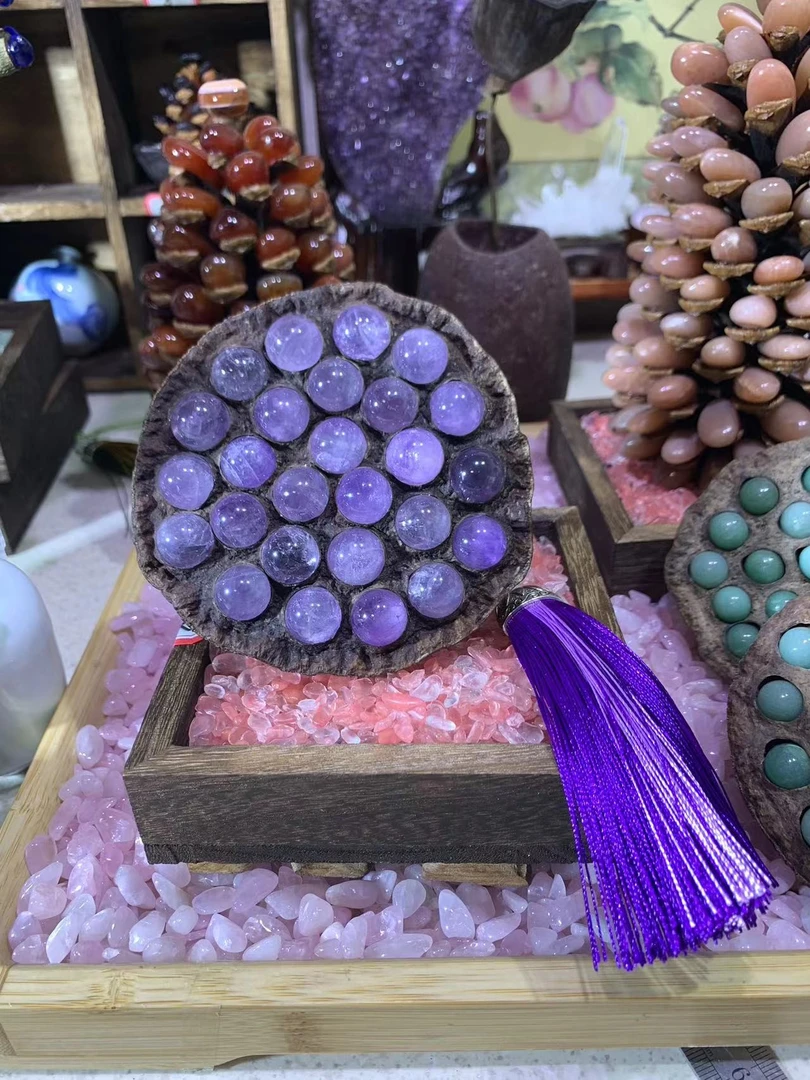 莲蓬摆件居家装饰创意手工莲蓬摆件精美纯手工荷花莲蓬摆件雕刻