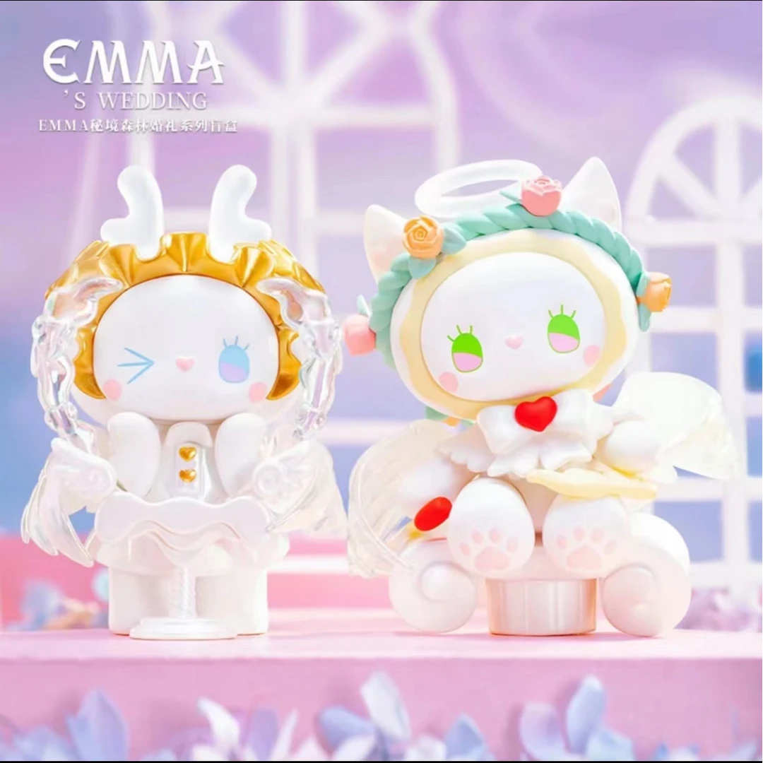 【拆盒】EMMA秘境森林婚礼系列潮玩摆件盲盒