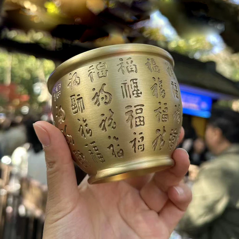 【百F宝盆】杭州文创景区百F米缸汽车办公室家居摆件7050