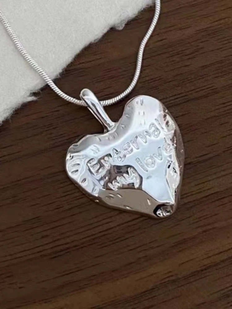 【济州岛】银色字母 爱心链