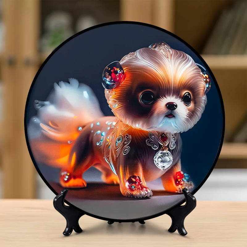 【十二生肖】高级感小摆件家居客厅电视柜桌摆创意摆件床装饰品2323