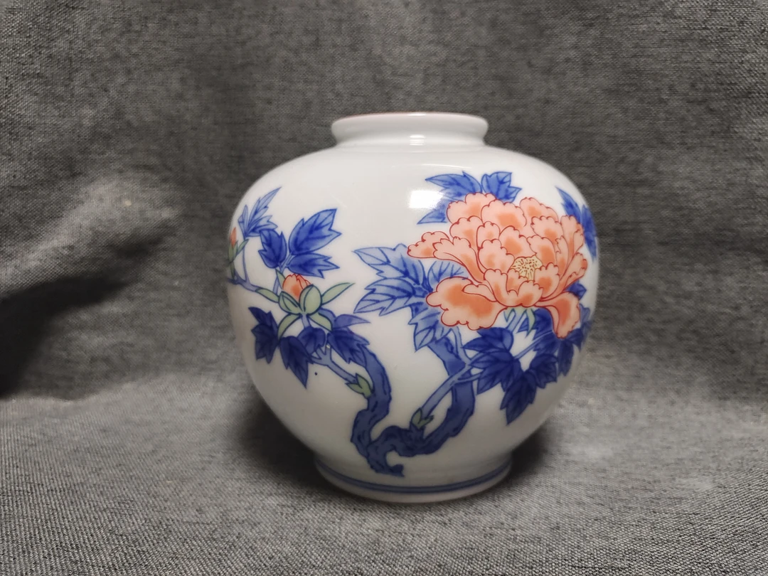 陶里手工牡丹小花器01/31