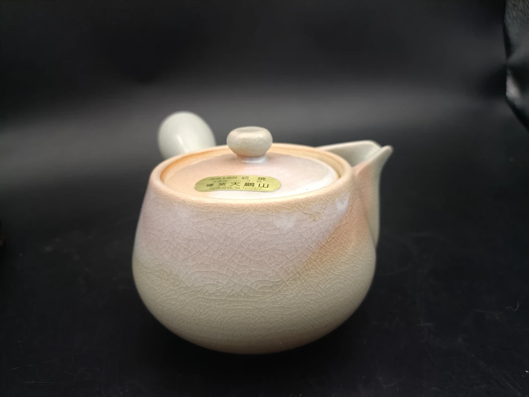 萩烧天鹏山侧把壶01/33陶瓷茶壶家用
