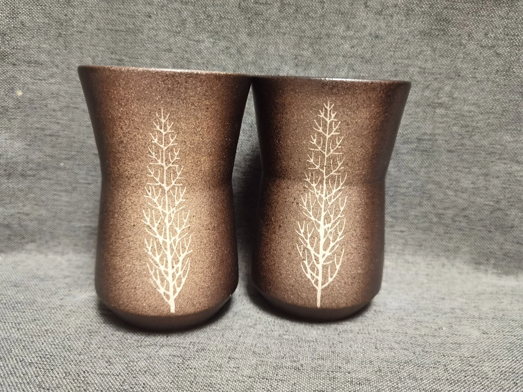 诧寂风对杯01/31底部有款直筒