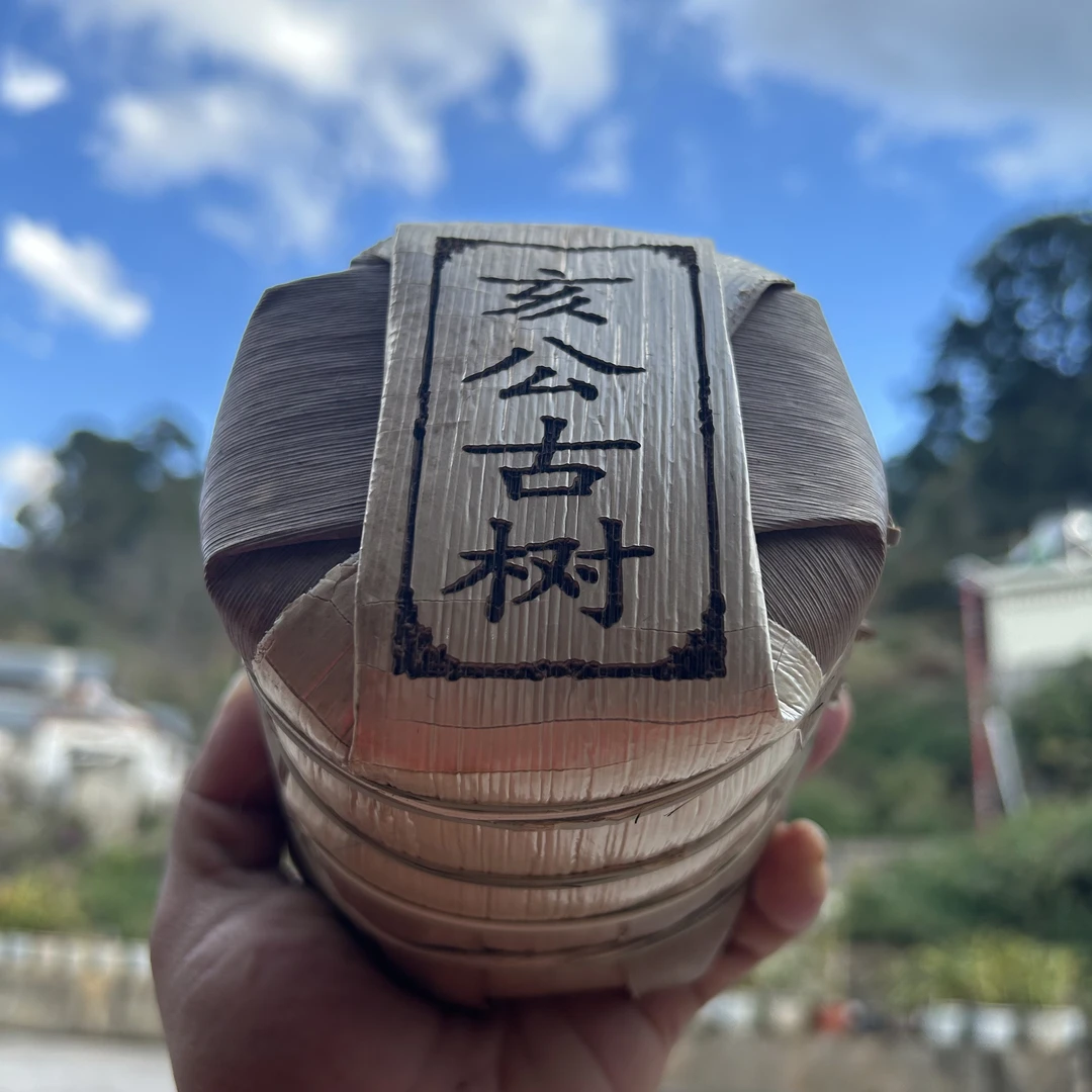 【亥公古树】传统手工制作 古树挑采 口感醇厚 汤水细腻 100克/饼