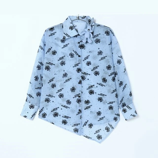 599【0139】纹样休闲衬衫（不含配饰）