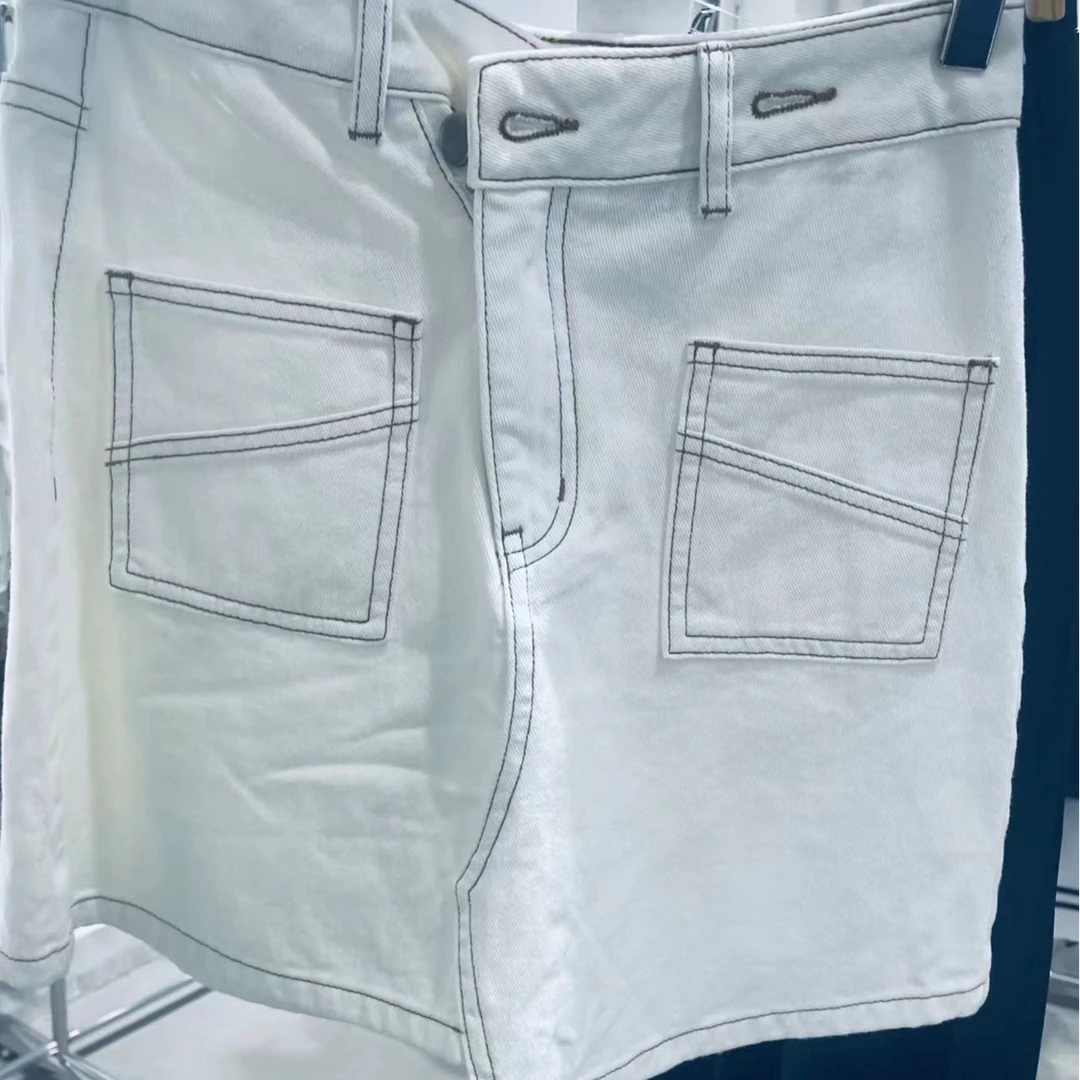 349【1456】不规则下摆半裙