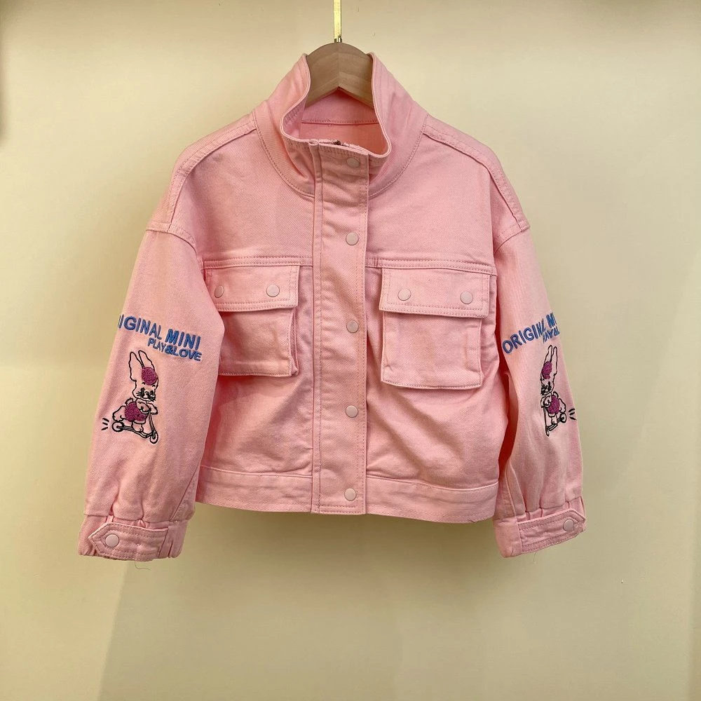 569【T0015】趣味图样工装风外套夹克F2BCM3K02