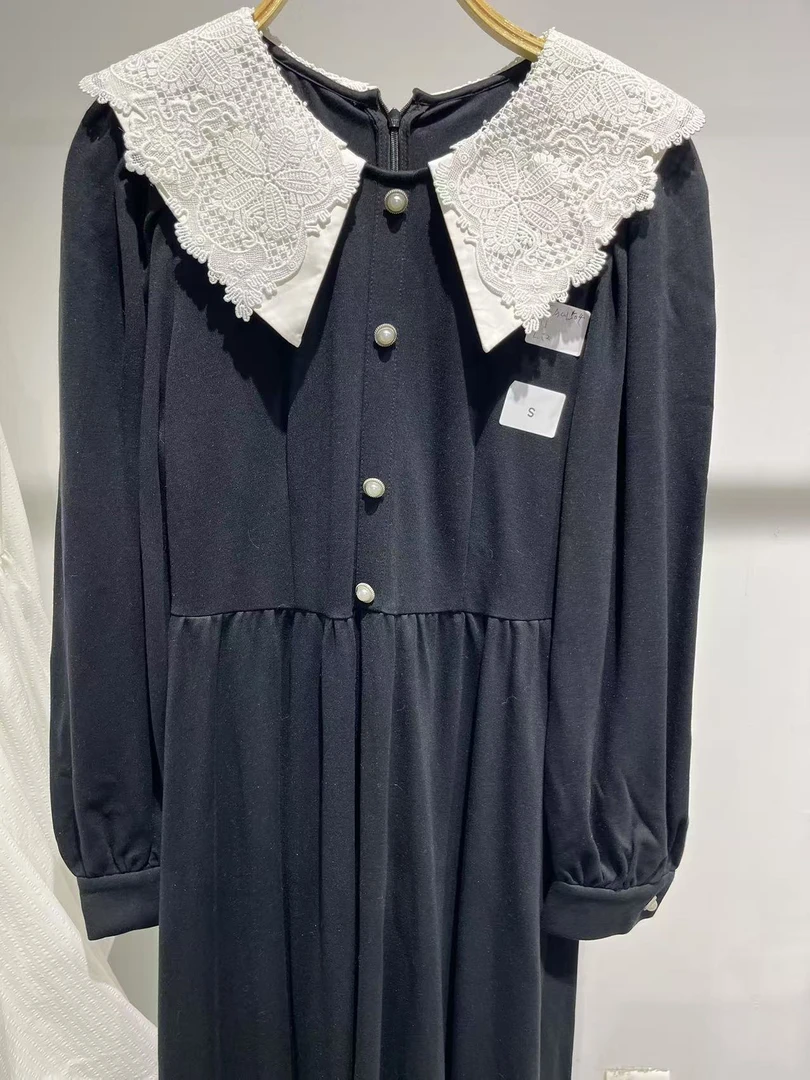 【1504】【1544】 HJ法式针织连衣裙