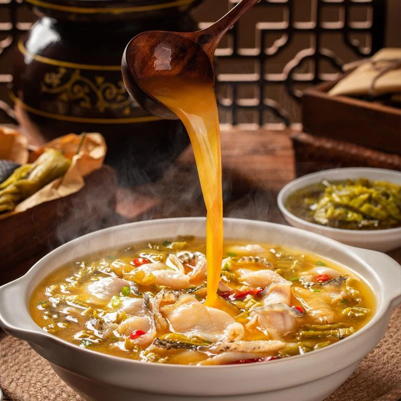 名扬溜扬老坛酸菜鱼调料水煮鱼料理酸汤鱼调料酸辣川酱料笋1g