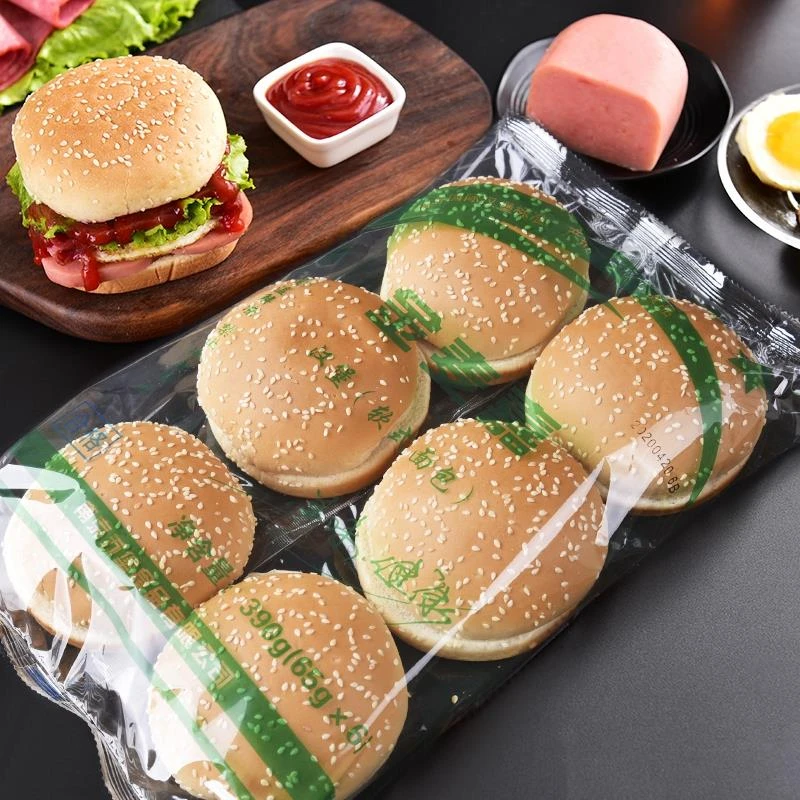 汉堡包面包胚汉堡半成品汉堡面包早餐汉堡胚家用即食家庭装整葱1g
