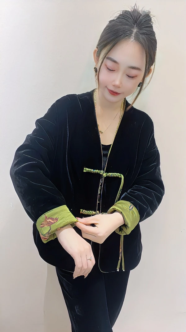 洋➕899冬季加棉国风外套新品加棉上衣女新中式秋装气质时尚百搭