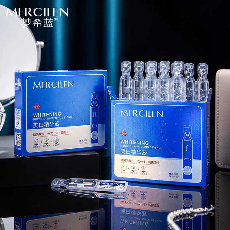 梦希蓝美白涂抹精华液涂抹式便携（美白蓝色）