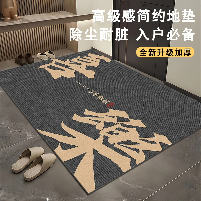 入户门地垫2025新款进门门口脚垫高端防滑耐脏玄关地毯门外蹭脚垫